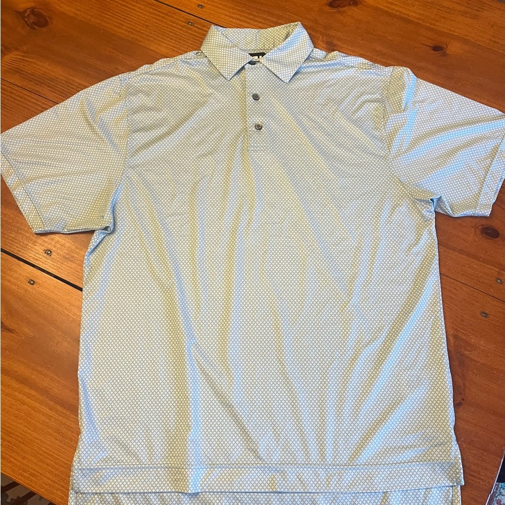 FootJoy Men's Light Blue Polo Shirt